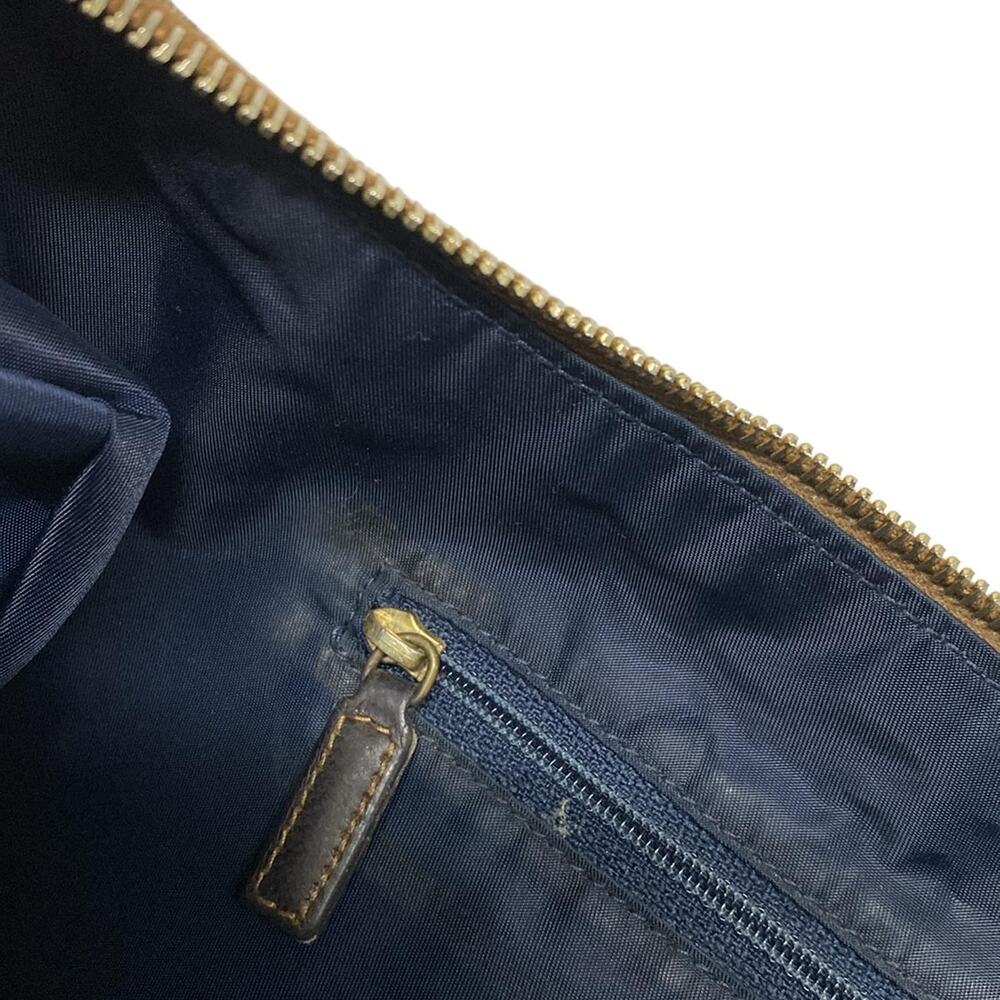 Christian Dior DIOR/ChristianDior Street Chic, Trotter Shoulder Bag Navy Cream - Picture 13 of 15